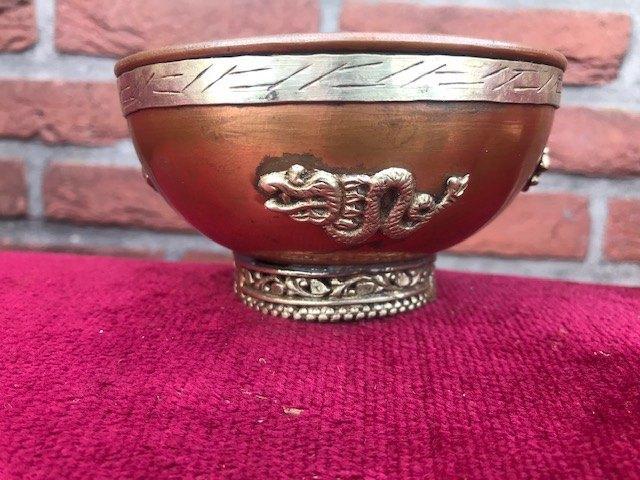fraaie koperen kom, Tibet, Antiek en Kunst, Kunst | Niet-Westerse kunst, Ophalen of Verzenden