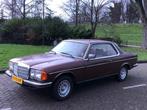 Mercedes-Benz 200-280 (W123) 230 C Stuurbekrachtiging! Half-, Achterwielaandrijving, Gebruikt, Bruin, Leder en Stof