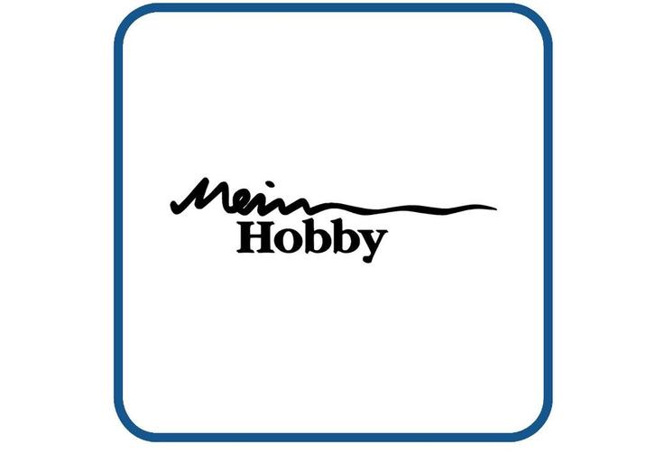 Mein Hobby caravan en camper sticker, Verzamelen, Stickers, Nieuw, Bedrijf of Vereniging, Verzenden
