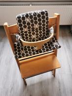 Stokke stoelverkleiner met veiligheidstuigje met kussenset., Kinderen en Baby's, Kinderstoelen, Ophalen of Verzenden, Gebruikt
