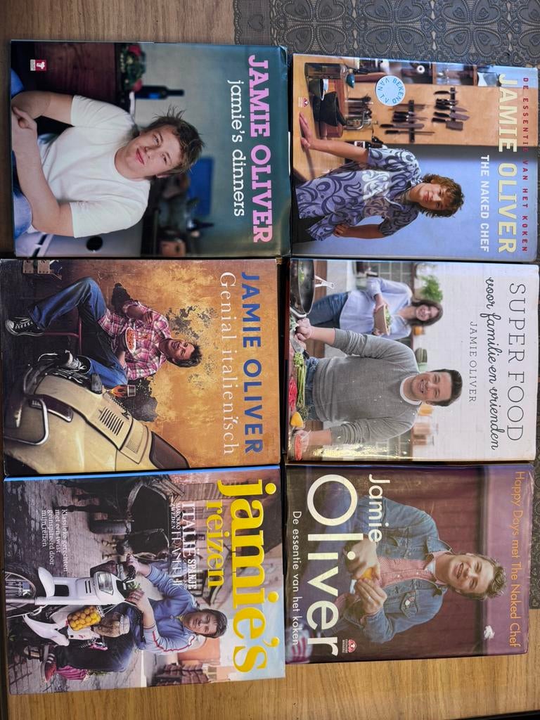 Kookboeken Jamie Oliver & Gordan Ramsay. Per stuk of samen, Boeken, Tijdschriften en Kranten, Ophalen of Verzenden, Zo goed als nieuw
