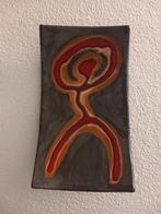 Wandbord schaal decoratie keramiek 14x25 cm, Ophalen of Verzenden