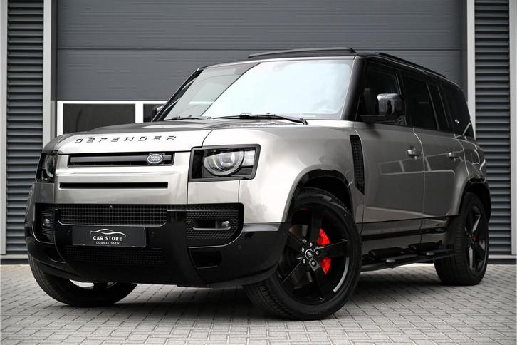 Land Rover Defender 110 2.0 P400e 110 X-DYNAMIC / PANO / 360, Auto's, Land Rover, Bedrijf, Te koop, 360° camera, 4x4, ABS, Airbags