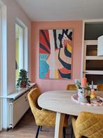 Canvas schilderij Wallfield botanic I incl lijst 104 x 154, Ophalen