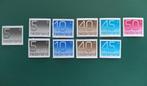 Nederland : 1976-80 10x cijferzegels uit automaatboekjes pf, Verzenden