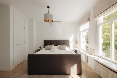 Luxe bruin/antraciet boxspring XL met Pullman matrassen, Huis en Inrichting, Slaapkamer | Boxsprings, Zo goed als nieuw, Overige maten