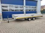 Eduard plateau tandemasser aanhangwagen 2018 garantie 3000kg, Auto diversen, Aanhangers en Bagagewagens, Gebruikt