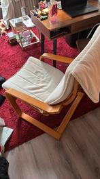 Stoel | Ikea Poäng, Ophalen, Gebruikt, Wit, Eén