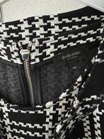 Claudia Strater jersey jurk pied de coq zwart wit 44, Verzenden, Zwart, Maat 42/44 (L), Zo goed als nieuw