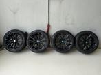 Bmw m440i 18 inch mat zwart 796M 5x112 4 serie winterset, Auto-onderdelen, Banden en Velgen, 18 inch, 255 mm, Velg(en), Winterbanden