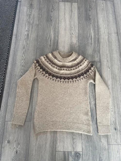 Mooie lichtbruine "Abercrombie&Fitch" Trui maat M, Kleding | Heren, Truien en Vesten, Zo goed als nieuw, Maat 48/50 (M), Bruin