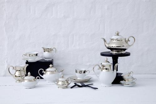 Reichenbach New Baroque Silver koffie en thee servies, Antiek en Kunst, Antiek | Servies compleet, Ophalen of Verzenden