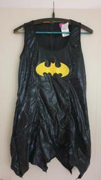Strech Batman jurkje + cape + assecoires maat 134/140, Meisje, 134 t/m 140, Gebruikt, Ophalen