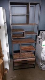 Industriële hout metalen kast, Huis en Inrichting, Kasten | Wandmeubels, Ophalen, 200 cm of meer, Zo goed als nieuw, Minder dan 150 cm
