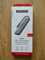 sitecom USB-C hub / docking station, Ophalen of Verzenden, Nieuw, USB-hub, Sitecom