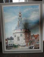 Schilderij de hoofdtoren van Hoorn / hoorn, Antiek en Kunst, Ophalen