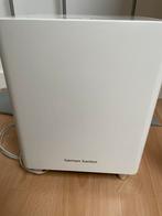 Harman Kardon HKTS200SUB Subwoofer - Wit, Gebruikt, Ophalen of Verzenden, 60 tot 120 watt, Subwoofer