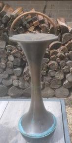 Staande antiek koperen asbak., Antiek en Kunst, Ophalen, Koper