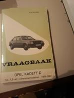 Vraagbaak Opel Kadett D, Ophalen of Verzenden