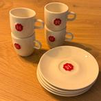 Nieuw - Douwe Egberts espresso kopjes en schoteljes, Ophalen, Overige stijlen, Kop(pen) en/of Schotel(s), Glas