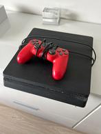 PS4 met joystick, Spelcomputers en Games, Spelcomputers | Sony PlayStation 4, Ophalen of Verzenden, Zo goed als nieuw, Met 1 controller