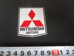 sticker logo mitsubishi motors, Verzamelen, Ophalen, Zo goed als nieuw, Bedrijf of Vereniging
