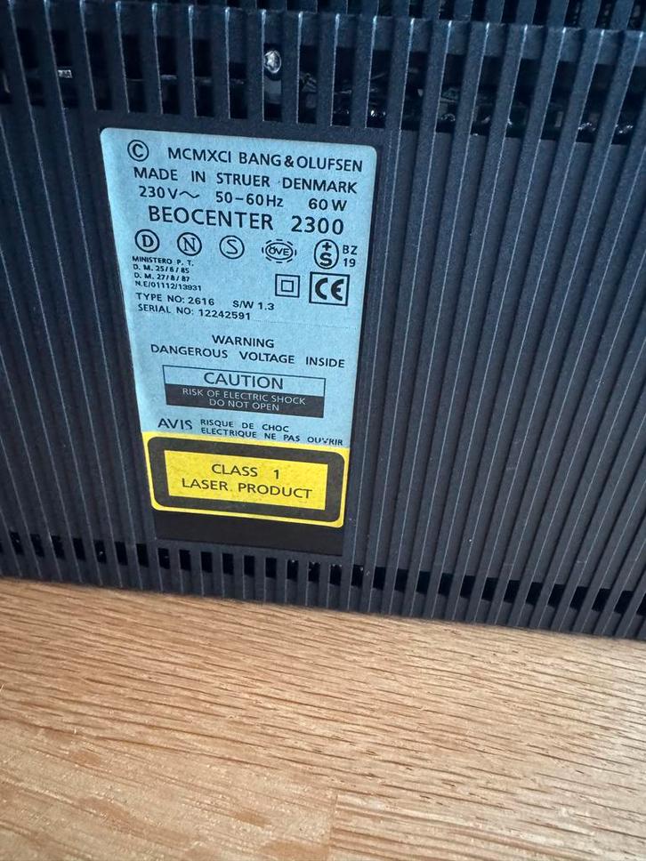 Beosound 2300 Compleet met afstandsbedieni, Computers en Software, Routers en Modems, Gebruikt, Ophalen of Verzenden