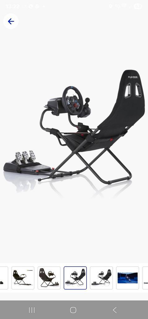 Playseat logitec g29 met versnelling pook ps 4/5, Spelcomputers en Games, Spelcomputers | Sony PlayStation Consoles | Accessoires