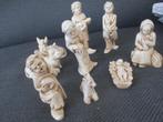 Bijzondere kerstgroep 10 beeldjes., Diversen, Kerst, Ophalen of Verzenden, Zo goed als nieuw