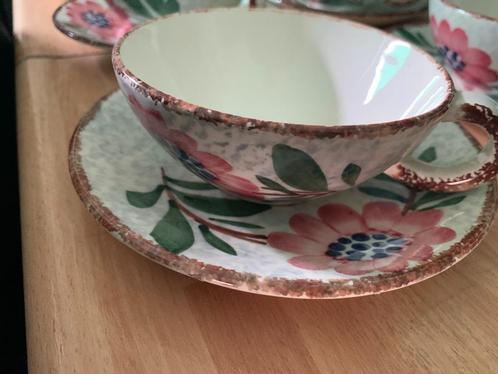 Servies SMF Schramberg 'Handgemalt' 18 delig, Antiek en Kunst, Antiek | Keramiek en Aardewerk, Ophalen