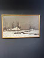 Heel mooi winter  landschap ( J pauwels), Antiek en Kunst, Kunst | Schilderijen | Klassiek, Ophalen of Verzenden