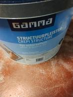 1 emmer voorstrijk voor struktuurverf en struktuurverf., Ophalen, Wit