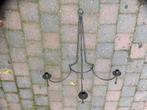 oude metalen tuin kandelaars, Zwart, Ophalen of Verzenden, Zo goed als nieuw, Metaal