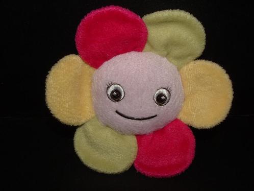 HENNES & MAURITZ H & M BLOEM RAMMELAAR VELOURS FUCHSIA GELE, Kinderen en Baby's, Speelgoed | Knuffels en Pluche, Nieuw, Overige typen