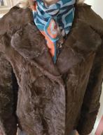 Bontjas kort echt bont, Kleding | Dames, Bruin, Maat 42/44 (L), Ophalen of Verzenden, Onbekend