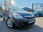 Opel Corsa 1.4-16V Clima Elek Pakket Lmv Pano Cruise Pdc, Auto's, Voorwielaandrijving, Zwart, Bruin, Bedrijf