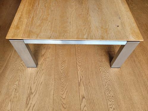 TE KOOP: SALONTAFEL, Huis en Inrichting, Tafels | Salontafels, Minder dan 50 cm, 50 tot 100 cm, 100 tot 150 cm, Rechthoekig, Eikenhout