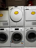 2stuks Miele Wasmachine + Droger, Witgoed en Apparatuur, Wasmachines, Ophalen, Bovenlader, Zo goed als nieuw, 85 tot 90 cm