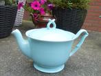 oude groene /blauwe theepot, Antiek en Kunst, Curiosa en Brocante, Ophalen