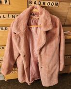Roze HEMA Teddy Jas - Maat L, Kleding | Dames, Maat 42/44 (L), Ophalen of Verzenden, Zo goed als nieuw, HEMA