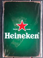 Bier Heineken wandbord 30x20, Verzamelen, Biermerken, Nieuw, Reclamebord, Plaat of Schild, Heineken, Ophalen of Verzenden