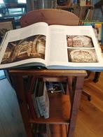 JAREN 60 HOUTEN BOEKEN REK MET LEES GEDEELTE 135X37X32 CM., Ophalen