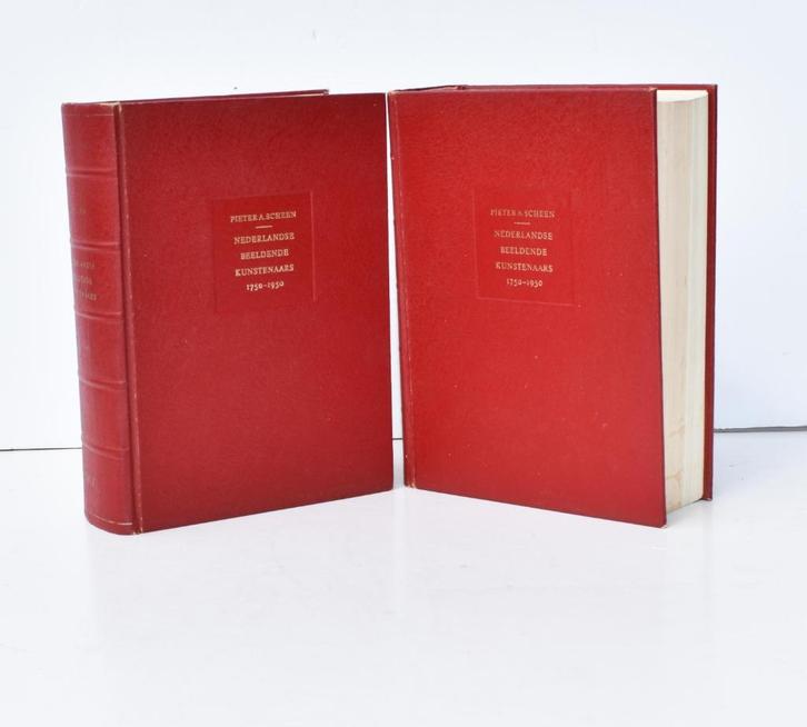 Pieter Scheen, 2 delen 1969, Lexicon Ned. beeldende kunst, Boeken, Kunst en Cultuur | Beeldend, Ophalen of Verzenden