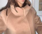 Max Mara Studio Beige Winterjas virgine  Wool- Maat 38, Kleding | Dames, Maat 38/40 (M), Beige, Max Mara, Ophalen of Verzenden