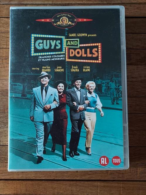 Dvd - Guys and dolls met o.a. Frank Sinatra, Cd's en Dvd's, Dvd's | Klassiekers, Zo goed als nieuw, Ophalen of Verzenden