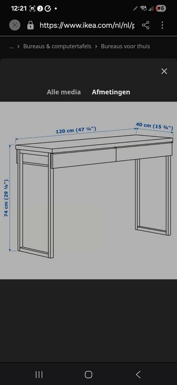 Besta burs ikea bureau - afbeelding 3