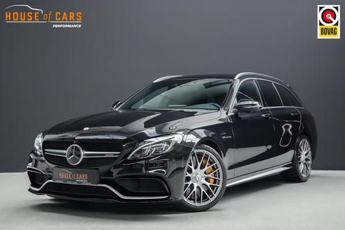 Mercedes-Benz C-klasse C63s 510pk Estate |keramische remmen|, Auto's, Mercedes-Benz, Bedrijf, Te koop, C-Klasse, 360° camera, ABS