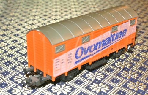 Lima H0 trein wagons 4x + 1 o.a. DB, SBB, Ovomaltine, Hobby en Vrije tijd, Modeltreinen | H0, Gebruikt, Wagon, Lima, Ophalen of Verzenden