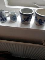 4 oude potjes, Ophalen of Verzenden