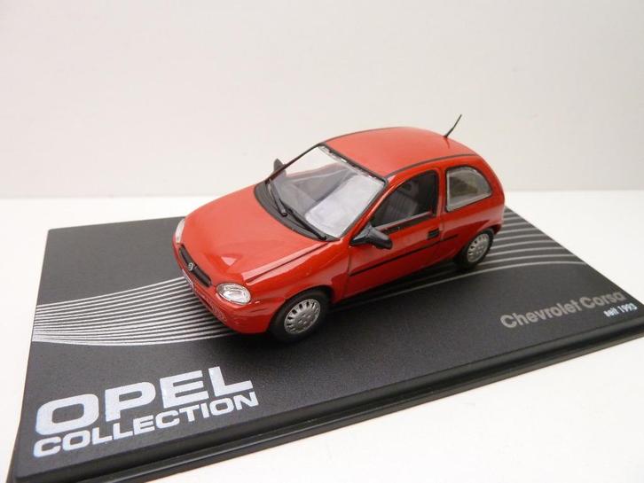 Chevrolet Corsa  '' opel collection '', Hobby en Vrije tijd, Modelauto's | 1:43, Zo goed als nieuw, Auto, Overige merken, Ophalen of Verzenden